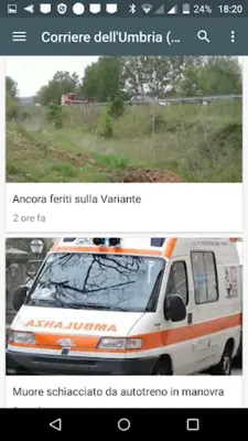 Umbria notizie locali android App screenshot 5